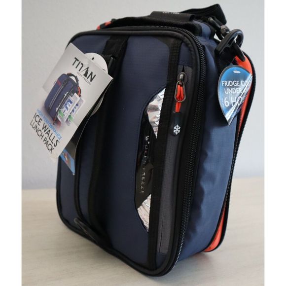 Arctic Zone Blue Titan High Performance Insulated Expandable Lunch Pack - Picture 2 of 6